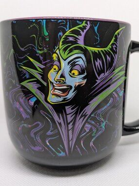 Disney Villains Maleficent Dragon Flames Oversized Ceramic Coffee Mug 16oz